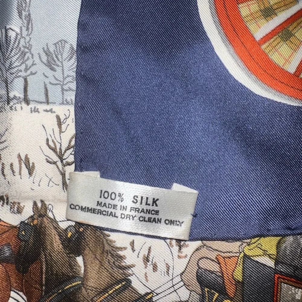 Hermes silk scarf - Picture 4 of 4